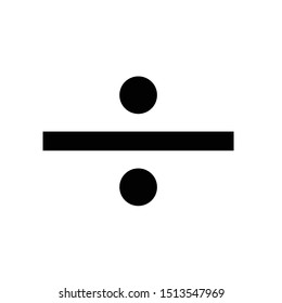 Divide Icon Vector. Flat Division Icon – Vector