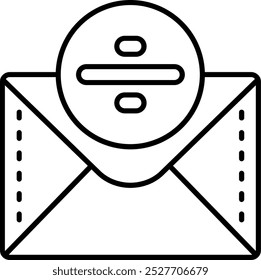 Divide Line vector Icon Design