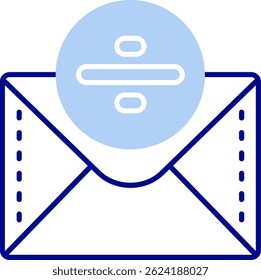 Vektordesign der Trennlinie