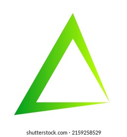 Divided basic shape geometric icon, logo