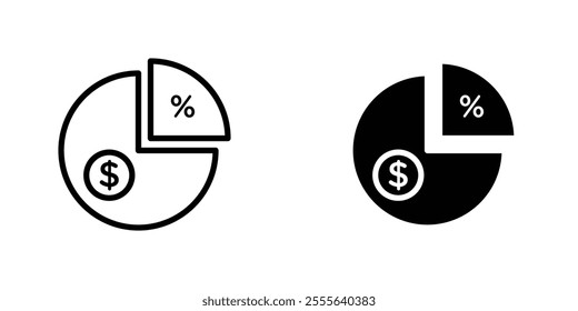 Dividend icons for app and websites.