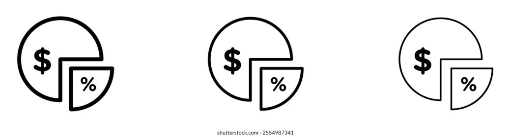 Dividend icons in tree different stroke sizes