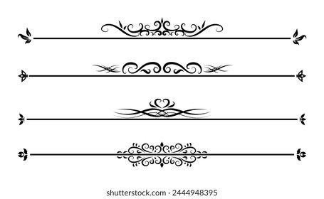 Divider and border vector design