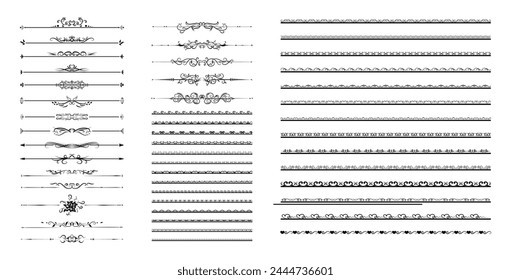Divider and border vector design collection