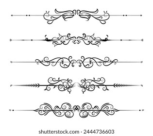 Divider and border vector design collection