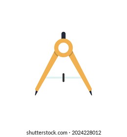 Icono plano divisor sobre fondo blanco. Ilustración del vector