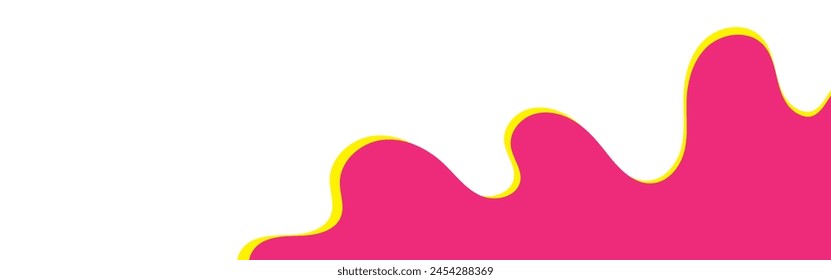 Cabecera divisoria para App, Anuncios o pósters. Conjunto de Formas de divisores de Plantilla para el Sitio web. Líneas de curva, caídas, Colección de onda del elemento de diseño para arriba, Sitio web de página inferior.