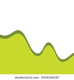 Divider Header for App, Banners or Posters. Set of Template Dividers Shapes for Website. Curve Lines, Drops, Wave Collection of Design Element for Top, Bottom Page Web Site.
