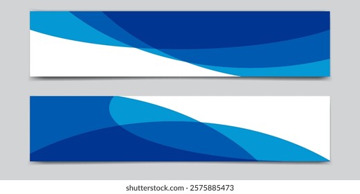 Divider Header for App, Banners or Posters. Set of Template Dividers Shapes for Website. Curve Lines, Drops, Wave Collection of Design Element for Top, Bottom Page Web Site.