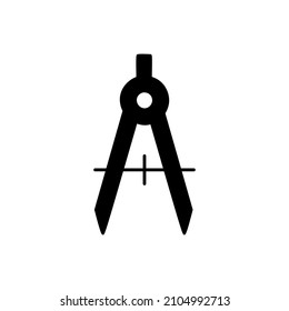 Dividenden-Symbol auf schwarz-weißem Hintergrund, gefüllt