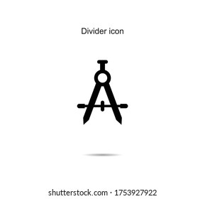 Divider icon ideas design vector illustration graphic on background