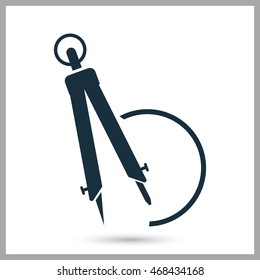 Divider icon on the background