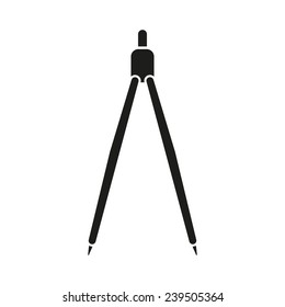 The divider icon. Divider symbol. Flat. Vector illustration