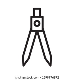 divider icon symbol sign, vector, eps 10, line thickness can be adjusted