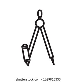 Divider icon vector design template