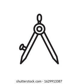 Divider icon vector design template