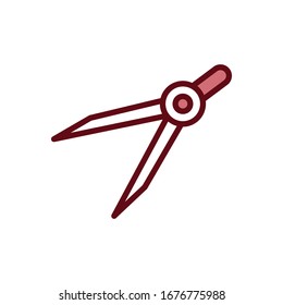Divider icon vector design template
