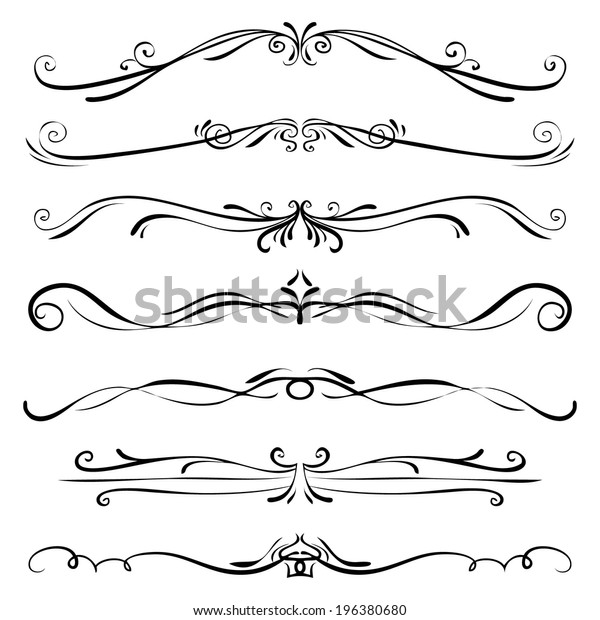 divider line border vintage scroll ornaments\
calligraphic element series of antique vector dividers fingers\
drawn divider line border vintage scroll ornaments calligraphic\
element nails hand\
medieval