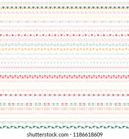 Divider line design elements vector collection