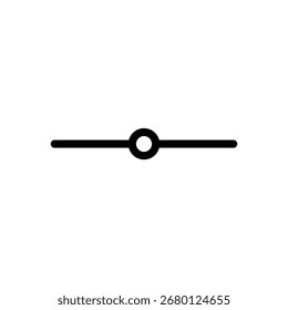 modelo de vetor de símbolo de símbolo de divisor