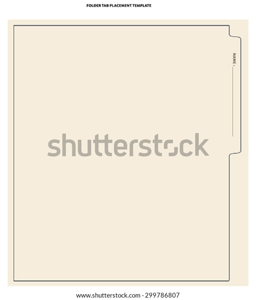 Divider Tabs Template from image.shutterstock.com