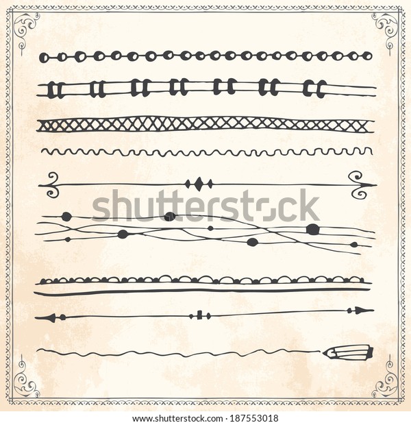 divider text line drawn calligraphy vector vintage\
layout and design elements divider text line drawn calligraphy\
vector classical vegetation ornament nails star hand isolated\
boundary sprout mark\
orn