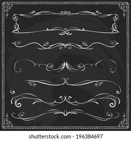 divider vintage border gothic ornaments set of antique vector dividers on a blackboard divider vintage border gothic ornaments line nails hand medieval scene drawn architectural ornate beauty series a