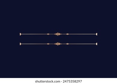 Dividers classic vintage ornament gold free retro background