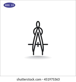  Dividers icon flat.