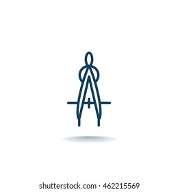  Dividers icon flat.