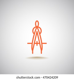  Dividers icon flat.