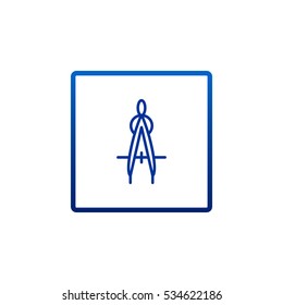 Dividers icon flat.