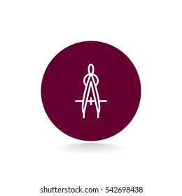  Dividers icon flat.