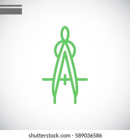  Dividers icon flat.