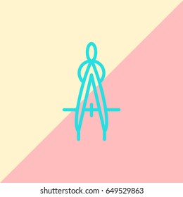  Dividers icon flat.