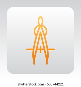  Dividers icon flat.