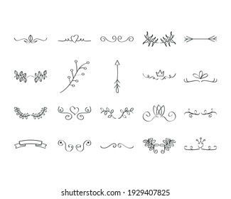 dividers ornament swirls victorian flourishes
