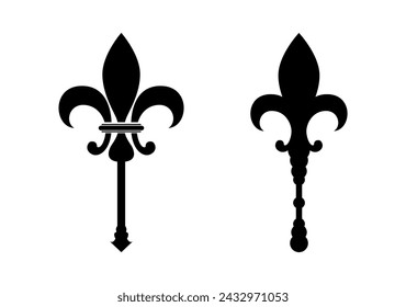Dividers ornaments line style icon collection