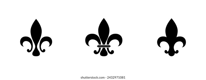 Dividers ornaments line style icon collection