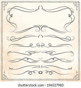 dividers series of classic vector dividers hand drawn dividers straight nails fingers texture antique boundary drawn gothic ornate beauty set art curve ornamental classical twirl flag divider victoria
