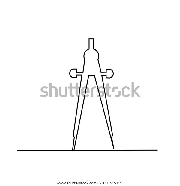 dividers\
stationery tool drawn with single\
line