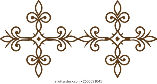 Dividers thin line elements set. Border underline for text page, book, invitation, wedding card, certificate, menu