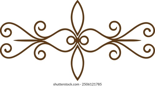 Dividers thin line elements set. Border underline for text page, book, invitation, wedding card, certificate, menu