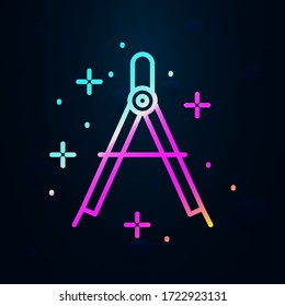 Dividers, tool nolan icon. Simple thin line, outline vector of geography icons for ui and ux, website or mobile application