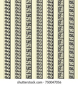 Dividers vector set. Design elements for text, flyer, card, decoration, etc. Seamless border. It is easy to edit the color and thickness of lines. Set of patterns isolated on a light background.