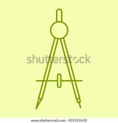 divider vector outline icon stationery tools officefor school stock divider for school