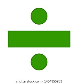 dividing icon. flat illustration of dividing. vector icon. dividing sign symbol