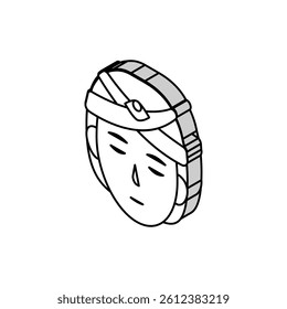 divination astrological isometric icon vector. divination astrological sign. isolated symbol illustration