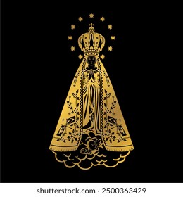 Divine Virgin Mary Our Lady of Aparecida 