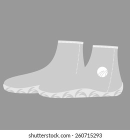 Diving boats. grey color. vector format.